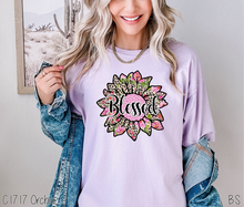 Load image into Gallery viewer, Floral Leopard Sunflower Blessed #BS5307
