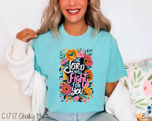 Load image into Gallery viewer, Flower The Lord Will Fight For You #BS6529
