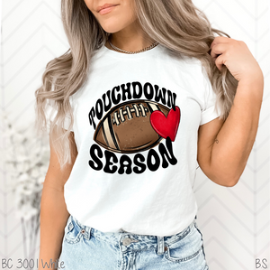 Football Touchdown Season Heart #BS5793