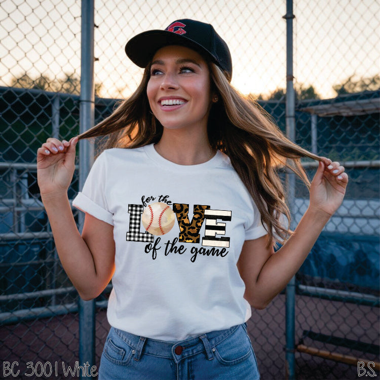 For The Love Of The Game Baseball #BS146