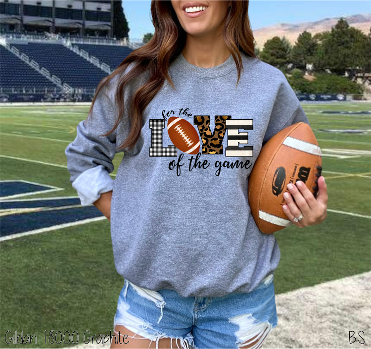 For The Love Of The Game Football #BS151