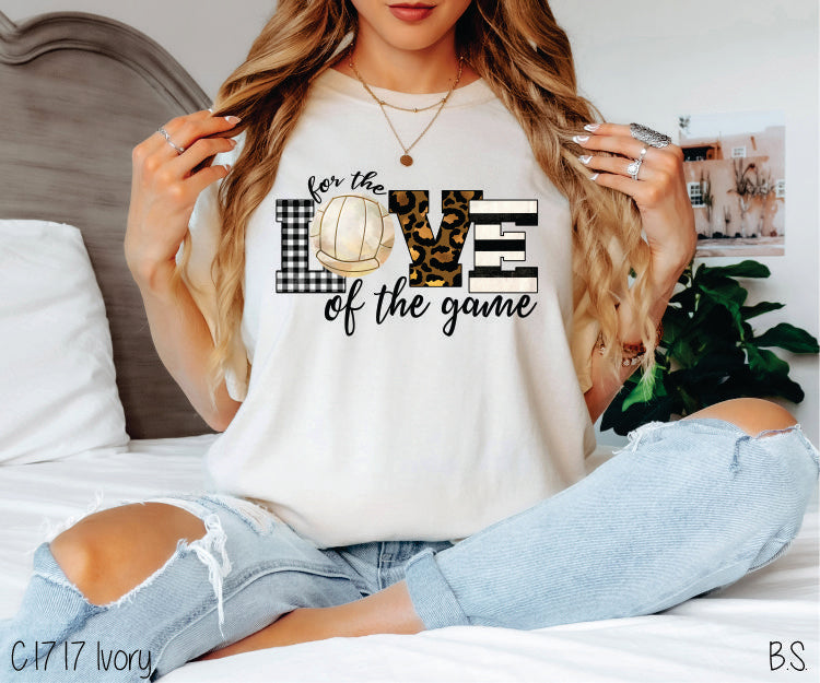 For The Love Of The Game Volleyball #BS148