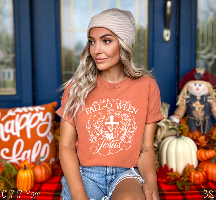 Framed Are You Fall-o-ween Jesus #BS7387