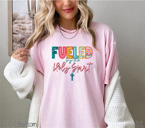 Fueled By The Holy Spirit Faux Embroidery #BS6641