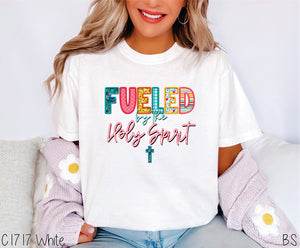 Fueled By The Holy Spirit Faux Embroidery #BS6641