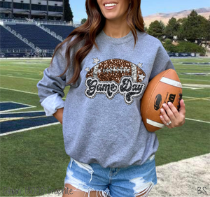 Game Day Sequin Football #BS5990