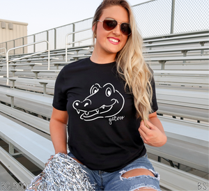 Gators Doodle Mascot #BS8278
