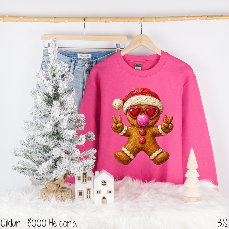 Gingerbread Man Bubble Faux Paint #BS8750 *11/23 PRINTS ON ORDER & EXTRAS POSTED FOR PURCHASE BEFORE ARRIVAL