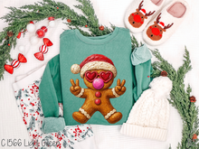 Load image into Gallery viewer, Gingerbread Man Bubble Faux Paint #BS8750 *11/23 PRINTS ON ORDER &amp; EXTRAS POSTED FOR PURCHASE BEFORE ARRIVAL
