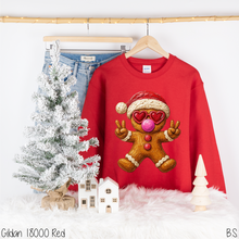 Load image into Gallery viewer, Gingerbread Man Bubble Faux Paint #BS8750 *11/23 PRINTS ON ORDER &amp; EXTRAS POSTED FOR PURCHASE BEFORE ARRIVAL
