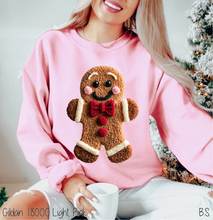 Load image into Gallery viewer, Gingerbread Man Faux Latch Hook #BS8670
