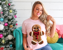 Load image into Gallery viewer, Gingerbread Man Faux Latch Hook #BS8670
