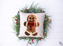 Load image into Gallery viewer, Gingerbread Man Faux Latch Hook #BS8670
