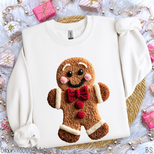 Load image into Gallery viewer, Gingerbread Man Faux Latch Hook #BS8670

