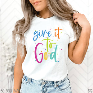 Give It To God Splatter Dots #BS5473