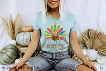 Load image into Gallery viewer, Give Thanks Faux Glitter Turkey #BS7300
