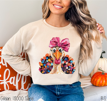 Load image into Gallery viewer, Glam Glitter Brushstroke Turkey #BS8387 *8/17 PRINTS ON ORDER AND POSTED FOR PURCHASE BEFORE ARRIVAL
