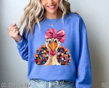 Load image into Gallery viewer, Glam Glitter Brushstroke Turkey #BS8387 *8/17 PRINTS ON ORDER AND POSTED FOR PURCHASE BEFORE ARRIVAL
