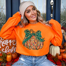 Load image into Gallery viewer, Glitter Fall Pumpkin #BS8511
