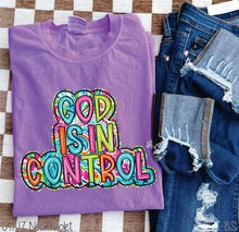 Load image into Gallery viewer, God Is In Control Bright Paisley Floral #BS6753
