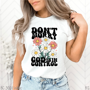 God Is In Control Smile Flowers #BS5600