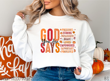 Load image into Gallery viewer, God Says You Are Fall Edition #BS7144
