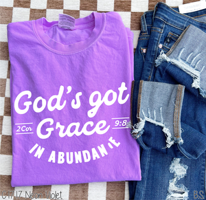 God's Got Grace #BS8614A *10/12 PRINTS ON ORDER AND EXTRAS POSTED FOR PURCHASE BEFORE ARRIVAL