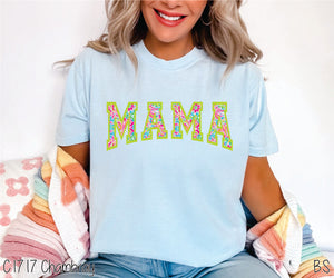Green Floral Summer Mama #BS6761