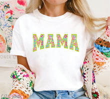 Load image into Gallery viewer, Green Floral Summer Mama #BS6761
