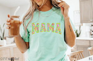 Green Floral Summer Mama #BS6761