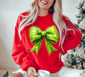 Grinchmas Coquette Fur Bow #BS7330