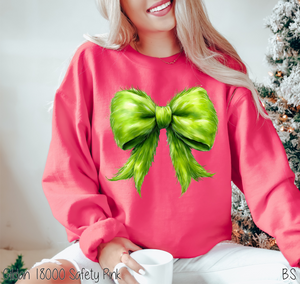 Grinchmas Coquette Fur Bow #BS7330
