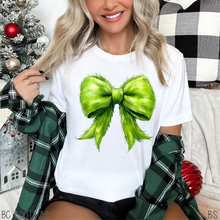 Load image into Gallery viewer, Grinchmas Coquette Fur Bow #BS7330
