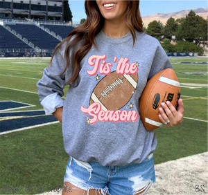 Grunge Tis The Season Football #BS5888
