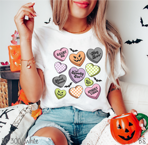 Halloween Conversation Hearts #BS7201