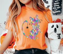 Load image into Gallery viewer, Halloween Coquette Cat Faux Glitter #BS7428
