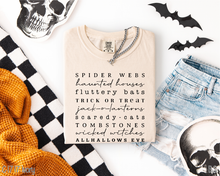 Load image into Gallery viewer, Halloween List #BS8420 *8/24 PRINTS ON ORDER AND EXTRAS POSTED FOR PURCHASE BEFORE ARRIVAL
