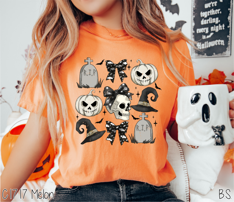 Halloween Skull Coquette #BS7252