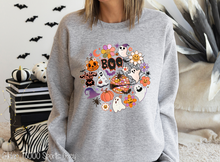 Load image into Gallery viewer, Halloween Things Round Distressed #BS5912
