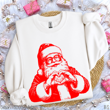 Load image into Gallery viewer, Hand Heart Santa #BS8727
