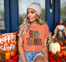 Load image into Gallery viewer, Hand Lettered Give Thanks #BS6154
