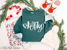 Load image into Gallery viewer, Hand Lettered Merry #BS8612A *10/12 PRINTS ON ORDER AND EXTRAS POSTED FOR PURCHASE BEFORE ARRIVAL
