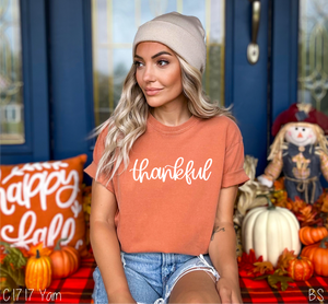 Hand Lettered Thankful #BS6084