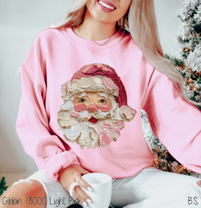 Hand Painted Brushstroke Santa #BS8556 *10/5 PRINTS ON ORDER AND EXTRAS POSTED FOR PURCHASE BEFORE ARRIVAL