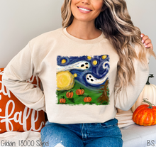 Load image into Gallery viewer, Hand Painted Halloween Scene #BS4
