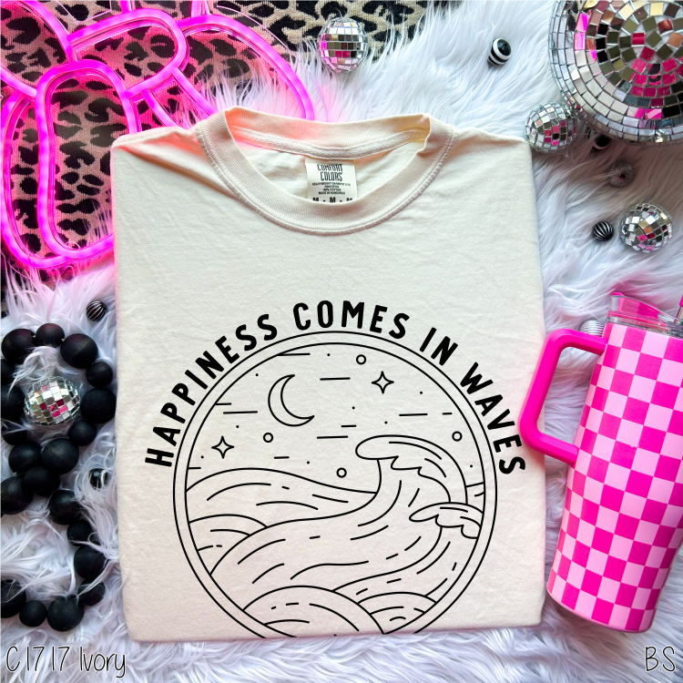 Happiness Comes In Waves #BS3073