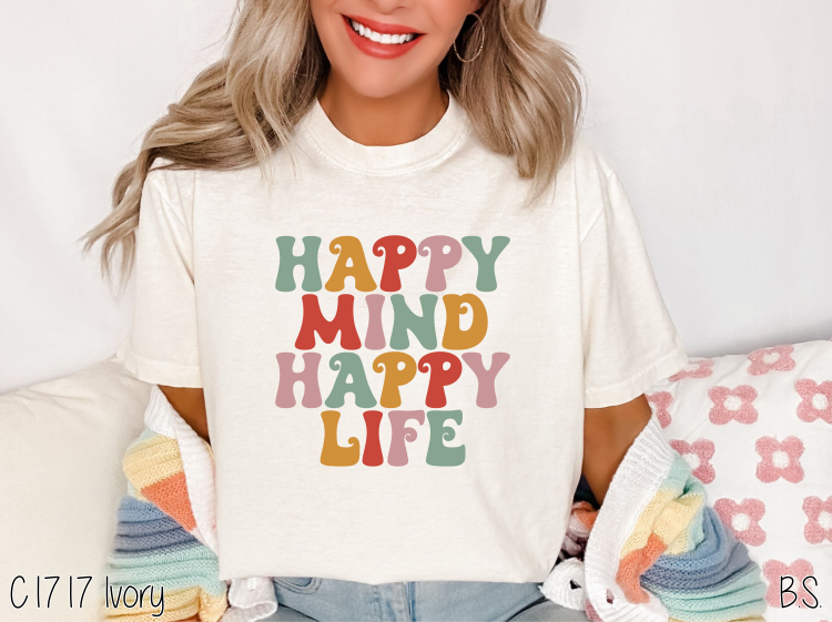 Happy Mind Happy Life #BS3139