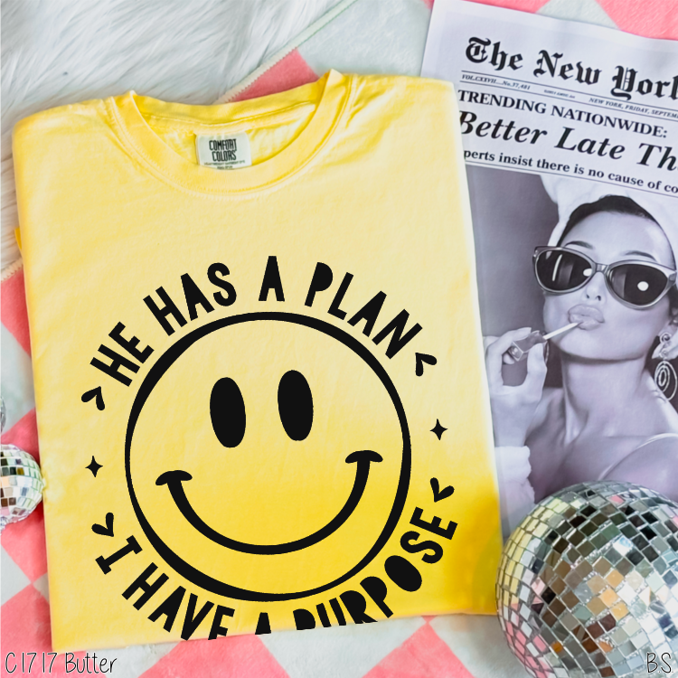 He Has A Plan Smile #BS8177