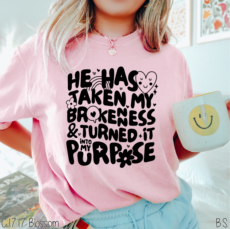 He Has Taken My Brokenness #BS5695