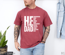 Load image into Gallery viewer, He Is Dad One Color #BS8152
